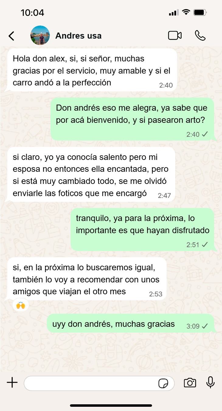 Testimonios Quindicoches