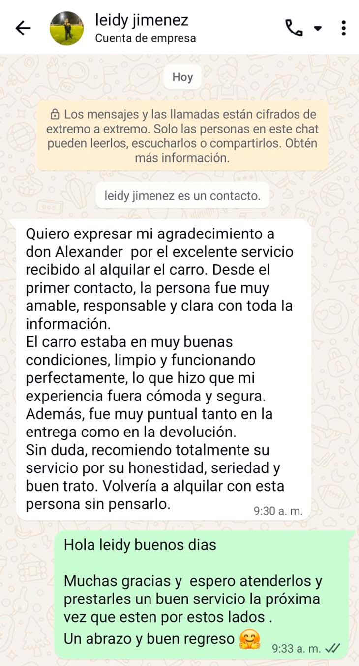 Testimonios Quindicoches